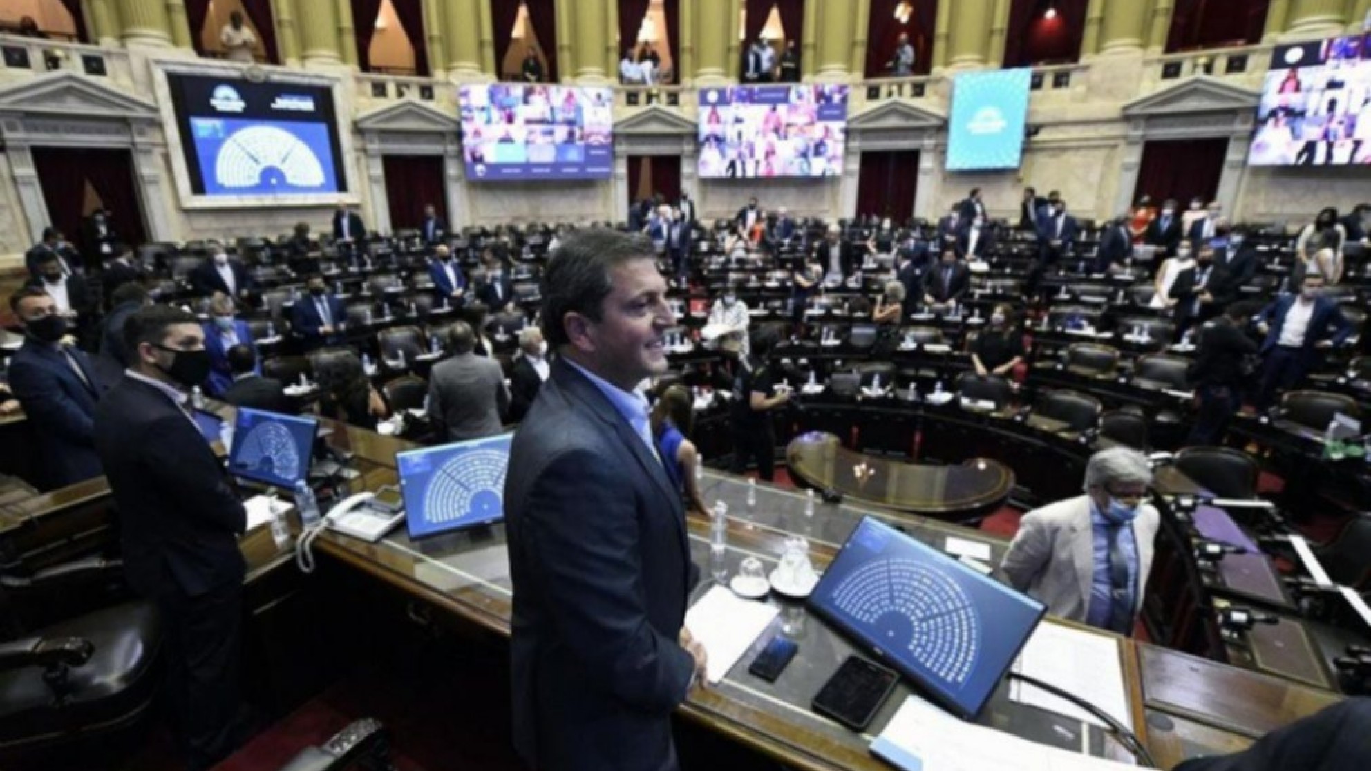 Massa, sobre el proyecto de Ganancias: “Es una medida de enorme alivio fiscal para los trabajadores”